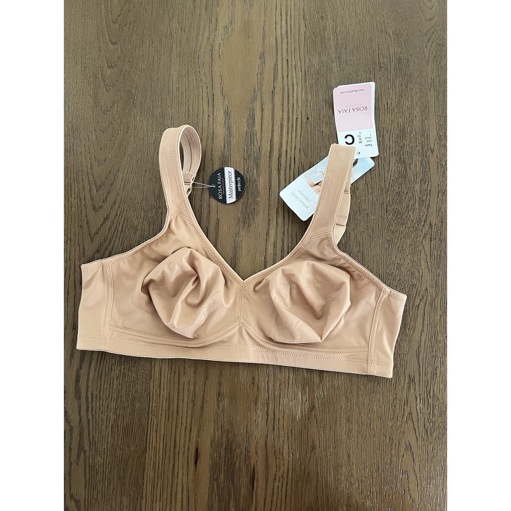 Anita Rosa Faia Twin Seamless Comfort Underwire Bra Size 38 C